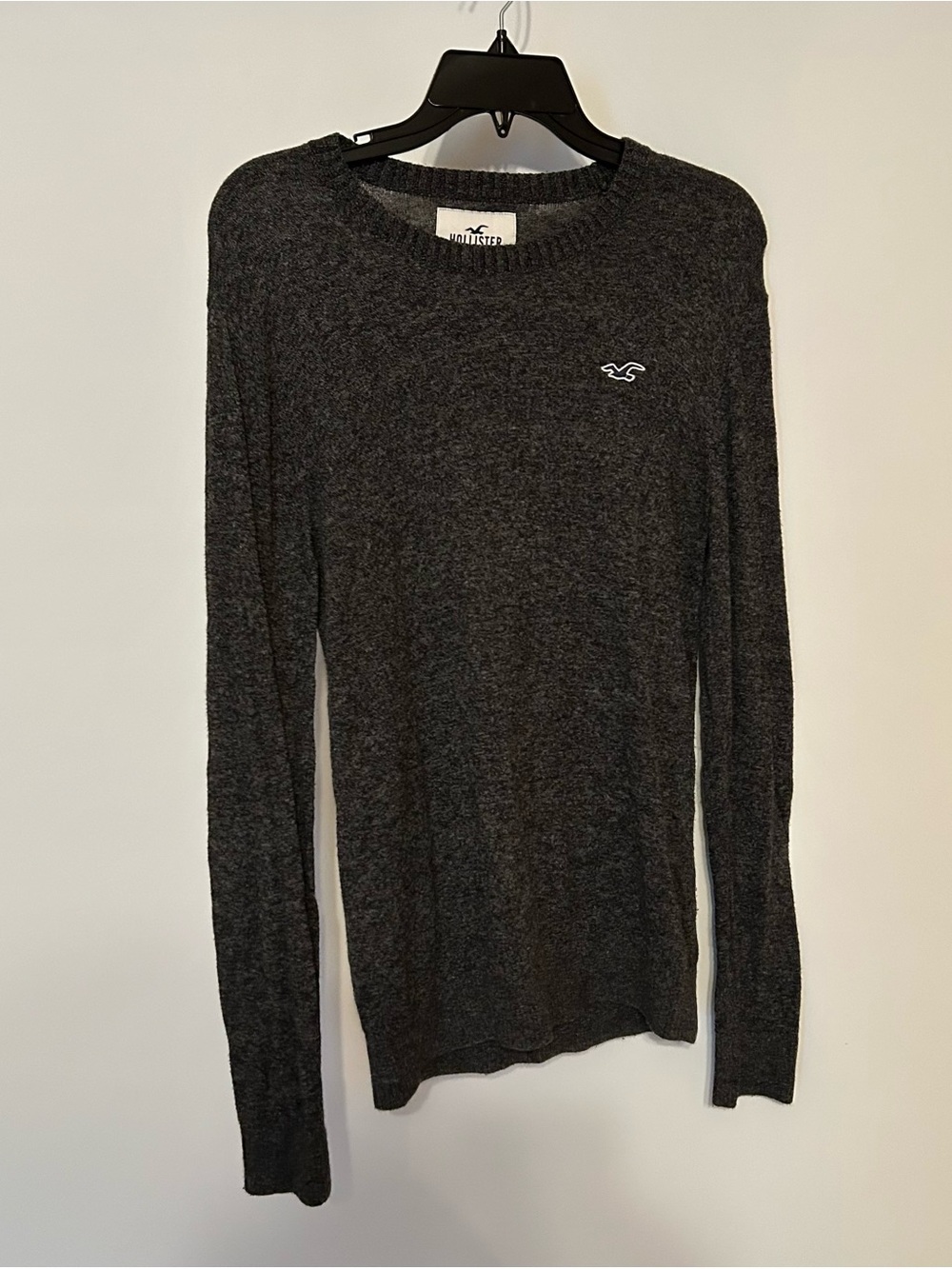 Hollister Charcoal Crewneck Sweater